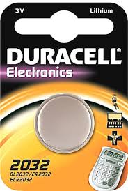 Knopfzelle CR2032 Duracell 3V