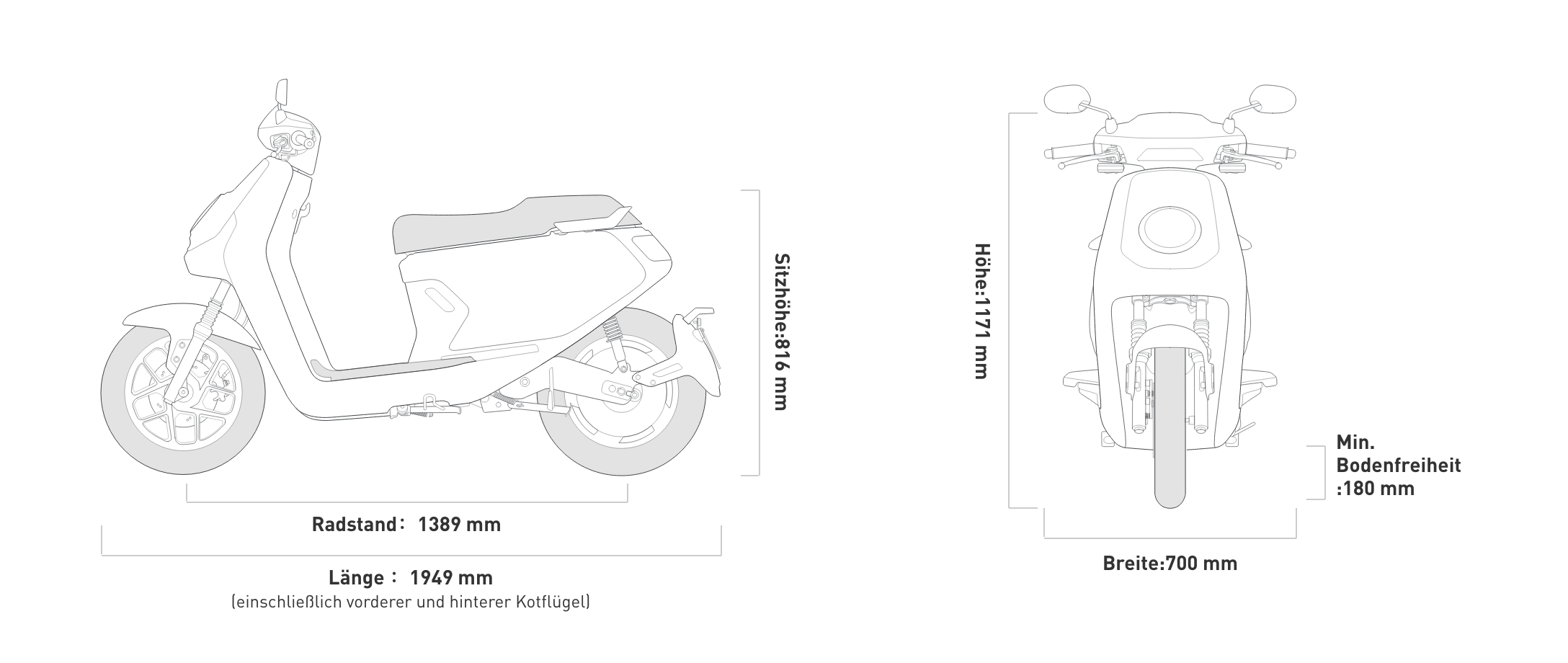 NIU MQi GT 45km/h